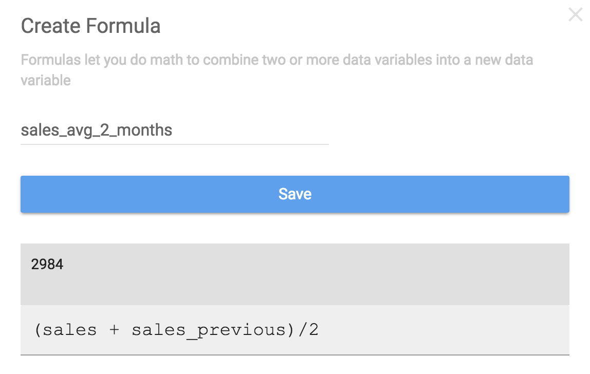 Add Formulas to Your Template